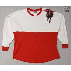 Knights Apparel (Medium) Multicolor T.T.U  Red Raiders Shirt